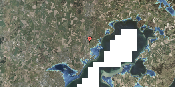 Stomflod og havvand på Engskovvænget 128, 8541 Skødstrup