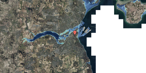 Stomflod og havvand på Jyllands Allé 31, st. tv, 8000 Aarhus C
