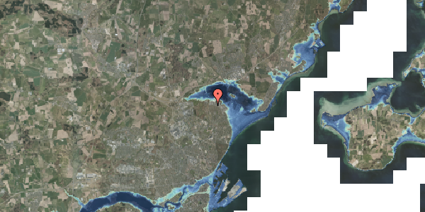 Stomflod og havvand på Kanehaven 61, 8240 Risskov