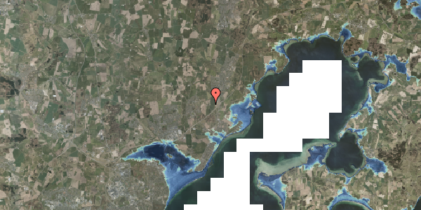 Stomflod og havvand på Kastrup Skovvej 3, 8530 Hjortshøj