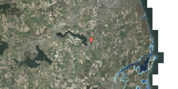 Stomflod og havvand på Kærgårdsvej 17, 8355 Solbjerg