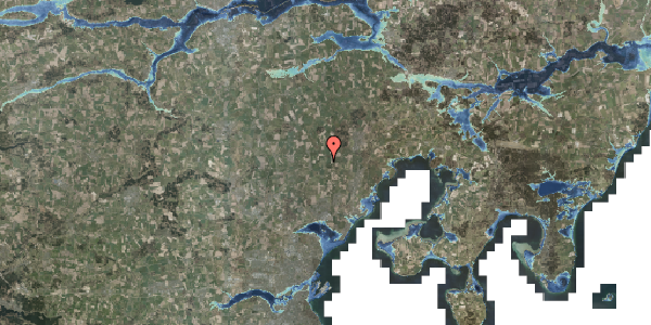 Stomflod og havvand på Lindåhøje 3, 8530 Hjortshøj