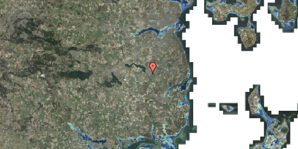 Stomflod og havvand på Lystenlund 41, 8355 Solbjerg