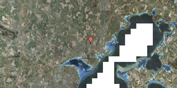 Stomflod og havvand på Løvagervej 7, 8530 Hjortshøj