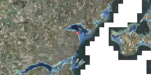 Stomflod og havvand på Miravej 4, 8240 Risskov