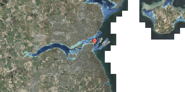 Stomflod og havvand på Odensegade 3, 1. , 8000 Aarhus C