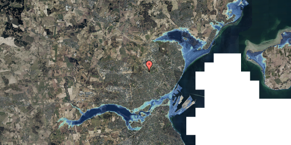 Stomflod og havvand på Rydevænget 15, 3. tv, 8210 Aarhus V