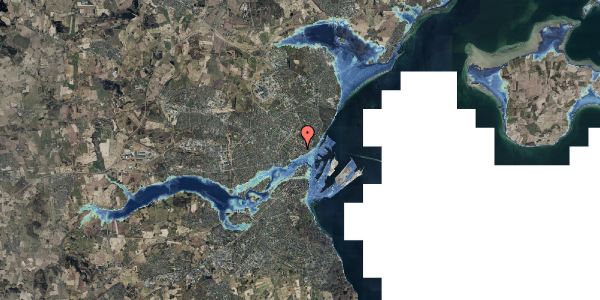 Stomflod og havvand på Samsøgade 46, 2. , 8000 Aarhus C