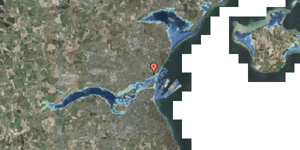 Stomflod og havvand på Samsøgade 77, 3. th, 8000 Aarhus C