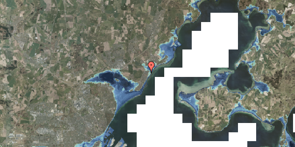 Stomflod og havvand på Skagenvej 19, 8250 Egå