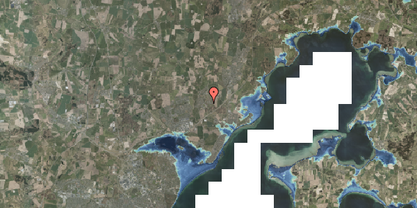 Stomflod og havvand på Skovager 27, 8530 Hjortshøj