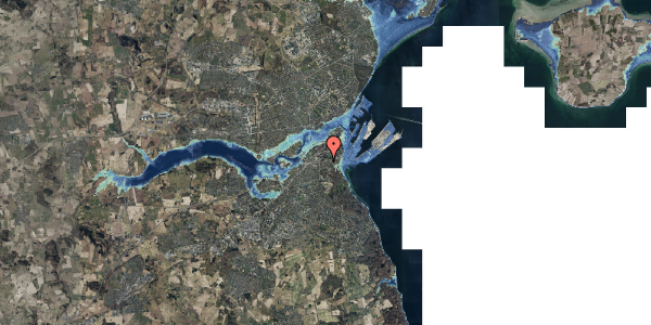 Stomflod og havvand på Stadion Allé 44, st. mf, 8000 Aarhus C