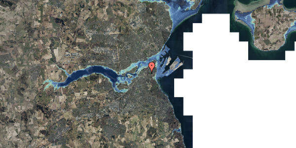 Stomflod og havvand på Søndre Ringgade 6, 2. th, 8000 Aarhus C