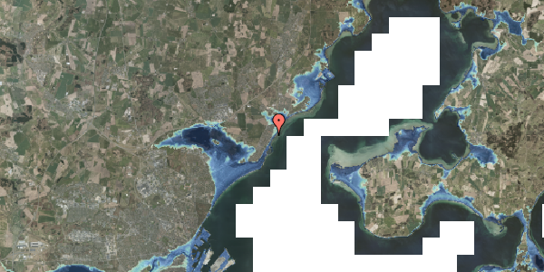 Stomflod og havvand på Tålforvej 46, 8250 Egå