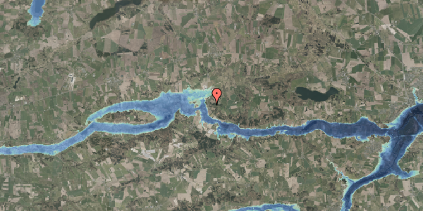 Stomflod og havvand på Tindbæk Byvej 40, 8830 Tjele