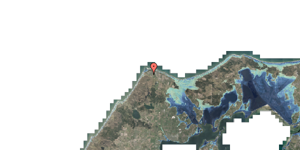 Stomflod og havvand på Bygmarken 35, 7730 Hanstholm