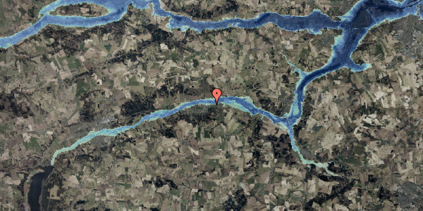 Stomflod og havvand på Østergade 30, 8860 Ulstrup