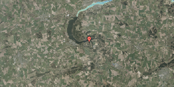 Stomflod og havvand på Århusvej 51, 8643 Ans By