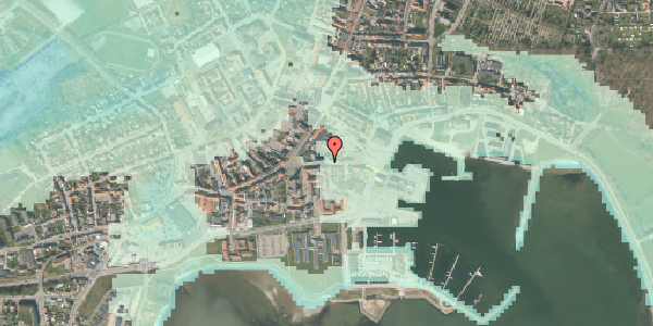 Stomflod og havvand på Havnegade 5C, 7900 Nykøbing M