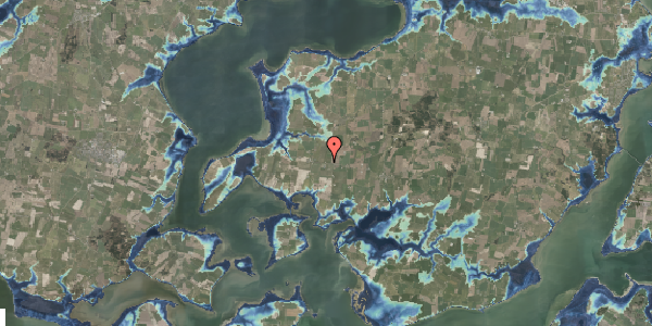 Stomflod og havvand på Næssundvej 324, 7960 Karby