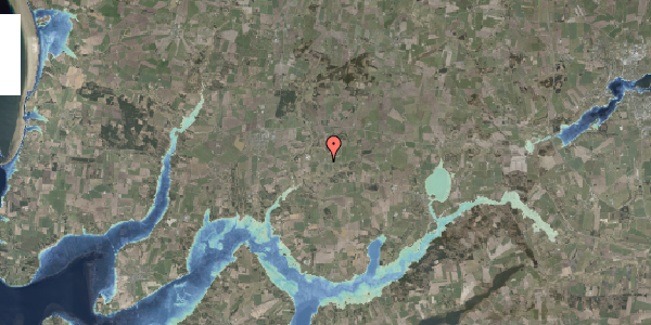 Stomflod og havvand på Dalvej 1, 9632 Møldrup