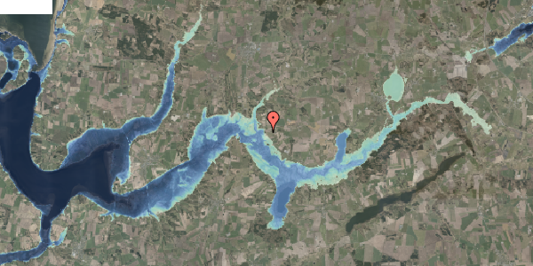 Stomflod og havvand på Teglgårdvej 10, 9632 Møldrup