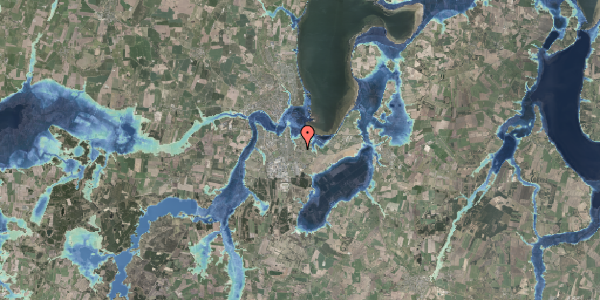 Stomflod og havvand på Bjarkesvej 16, 7800 Skive