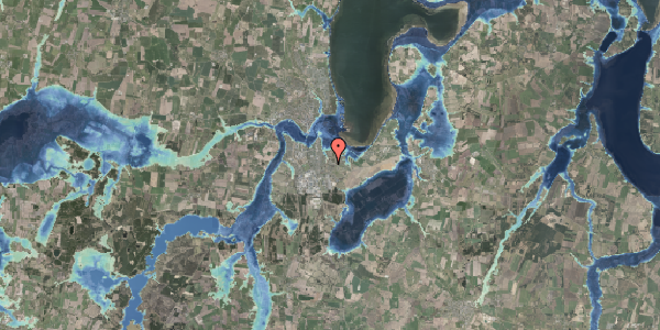 Stomflod og havvand på Bjarkesvej 45, 7800 Skive