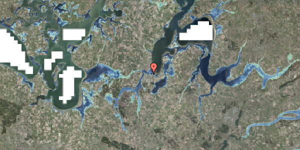 Stomflod og havvand på Glattrupvej 1, 7800 Skive