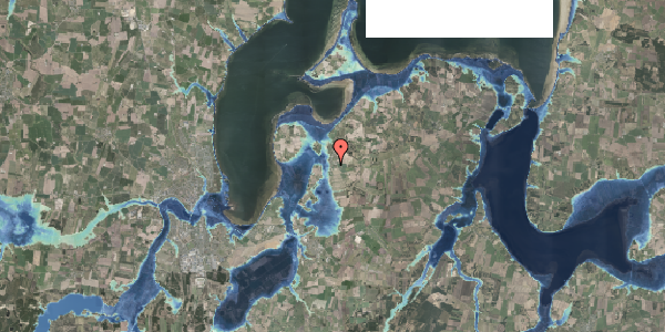 Stomflod og havvand på Lundøvej 20, 7840 Højslev