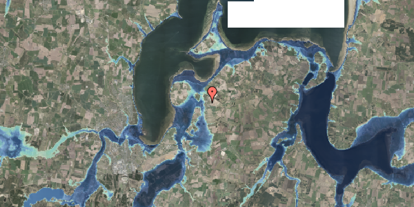 Stomflod og havvand på Lundøvej 50, 7840 Højslev