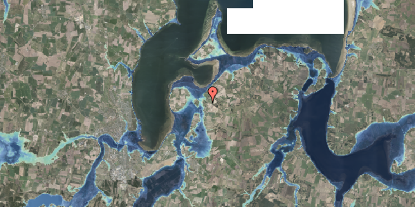 Stomflod og havvand på Lundøvej 104, 7840 Højslev