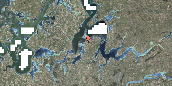 Stomflod og havvand på Lundøvej 111, 7840 Højslev