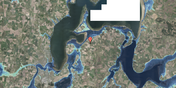 Stomflod og havvand på Lundøvej 117, 7840 Højslev