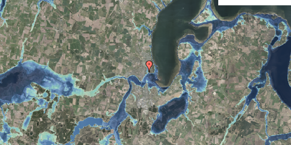 Stomflod og havvand på Porshøjvej 2B, 7800 Skive