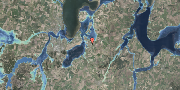Stomflod og havvand på Skovvej 6C, 7840 Højslev