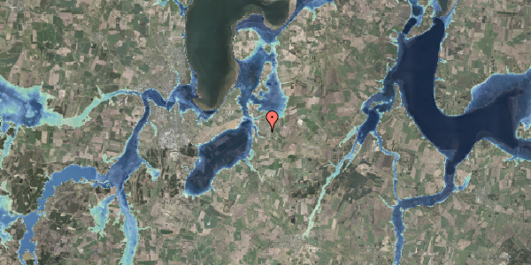 Stomflod og havvand på Skovvej 7, 7840 Højslev