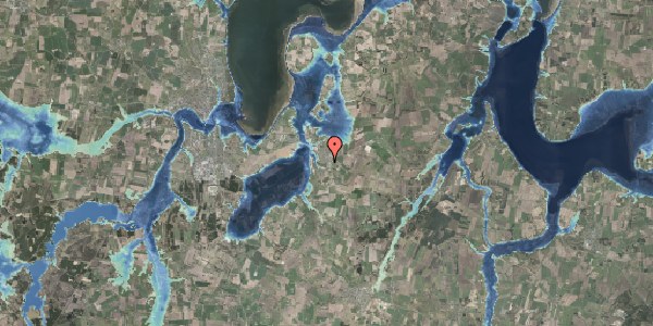 Stomflod og havvand på Skovvej 21, 7840 Højslev