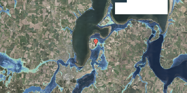 Stomflod og havvand på Stårupgårdvej 1, 7840 Højslev