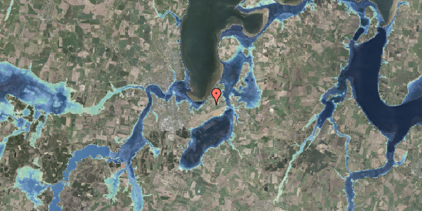 Stomflod og havvand på Viborgvej 114, 7800 Skive