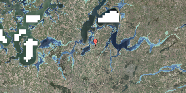 Stomflod og havvand på Viborgvej 300, 7840 Højslev