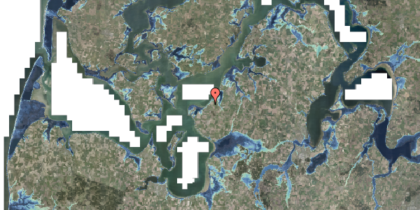 Stomflod og havvand på Kongelysvej 43, 7860 Spøttrup