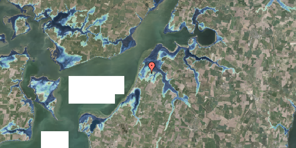 Stomflod og havvand på Nymøllevej 57, 7860 Spøttrup