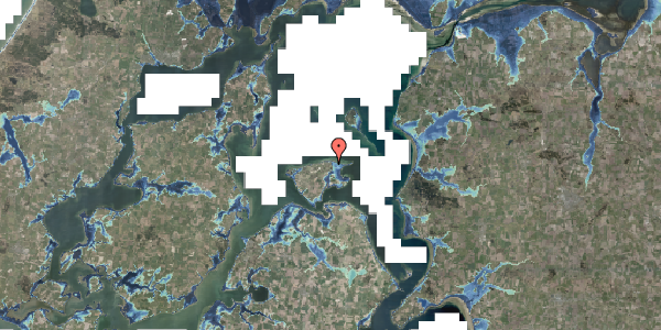 Stomflod og havvand på Skovtved 13, 7884 Fur