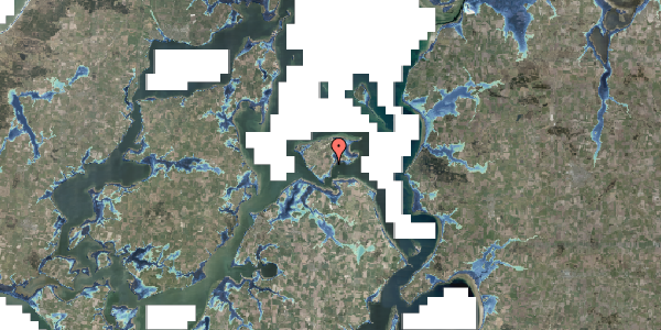 Stomflod og havvand på Nederby 26, 7884 Fur