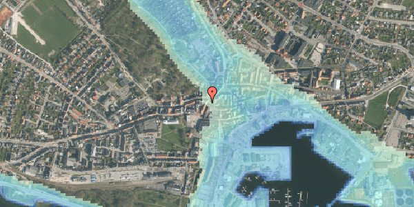 Stomflod og havvand på Lille Torv 1A, 1. , 7700 Thisted