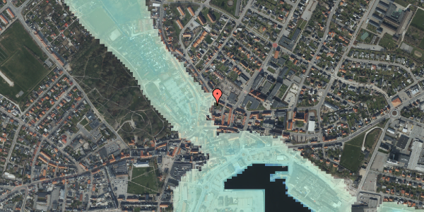 Stomflod og havvand på Markstræde 28, . 634, 7700 Thisted