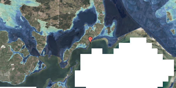 Stomflod og havvand på Søndergårdsmark 14, 7742 Vesløs