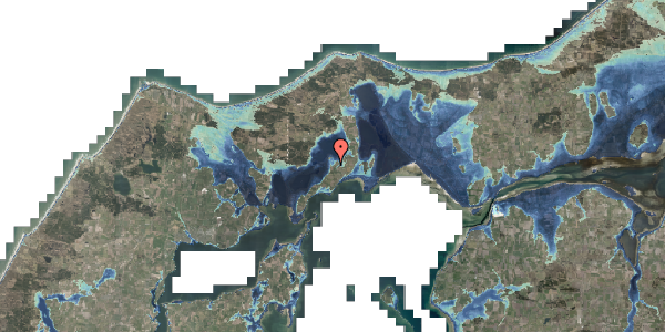 Stomflod og havvand på Aalborgvej 195, 7742 Vesløs