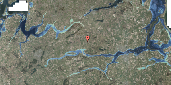 Stomflod og havvand på Frederiksberg 16, 8830 Tjele